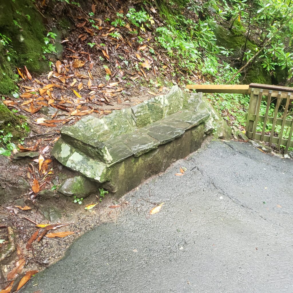 Benches at Anna Ruby Falls