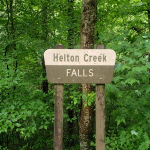 Helton Creek Falls Trailhead